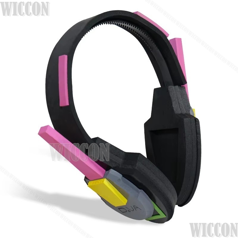 Dva Cosplay Prop - Auriculares de D.Va para el juego