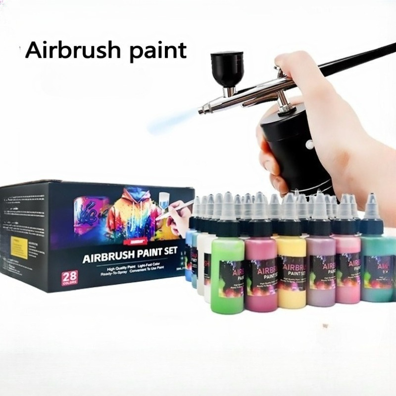 Metallic Spray Paint - Juego de Pigmentos para Pistola de