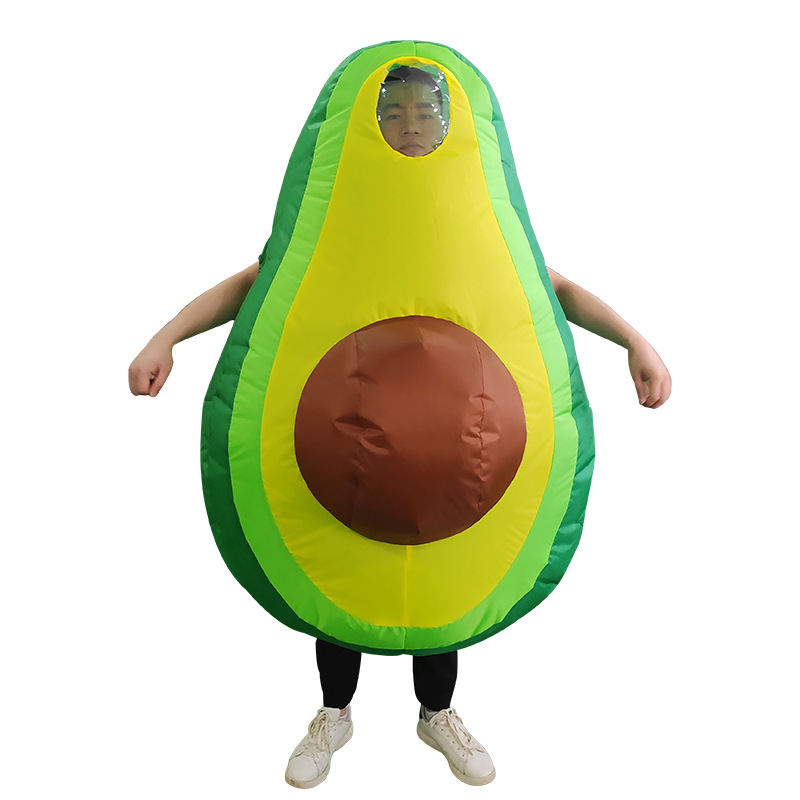 Cosplay Prop - Disfraces inflables de aguacate, ropa de