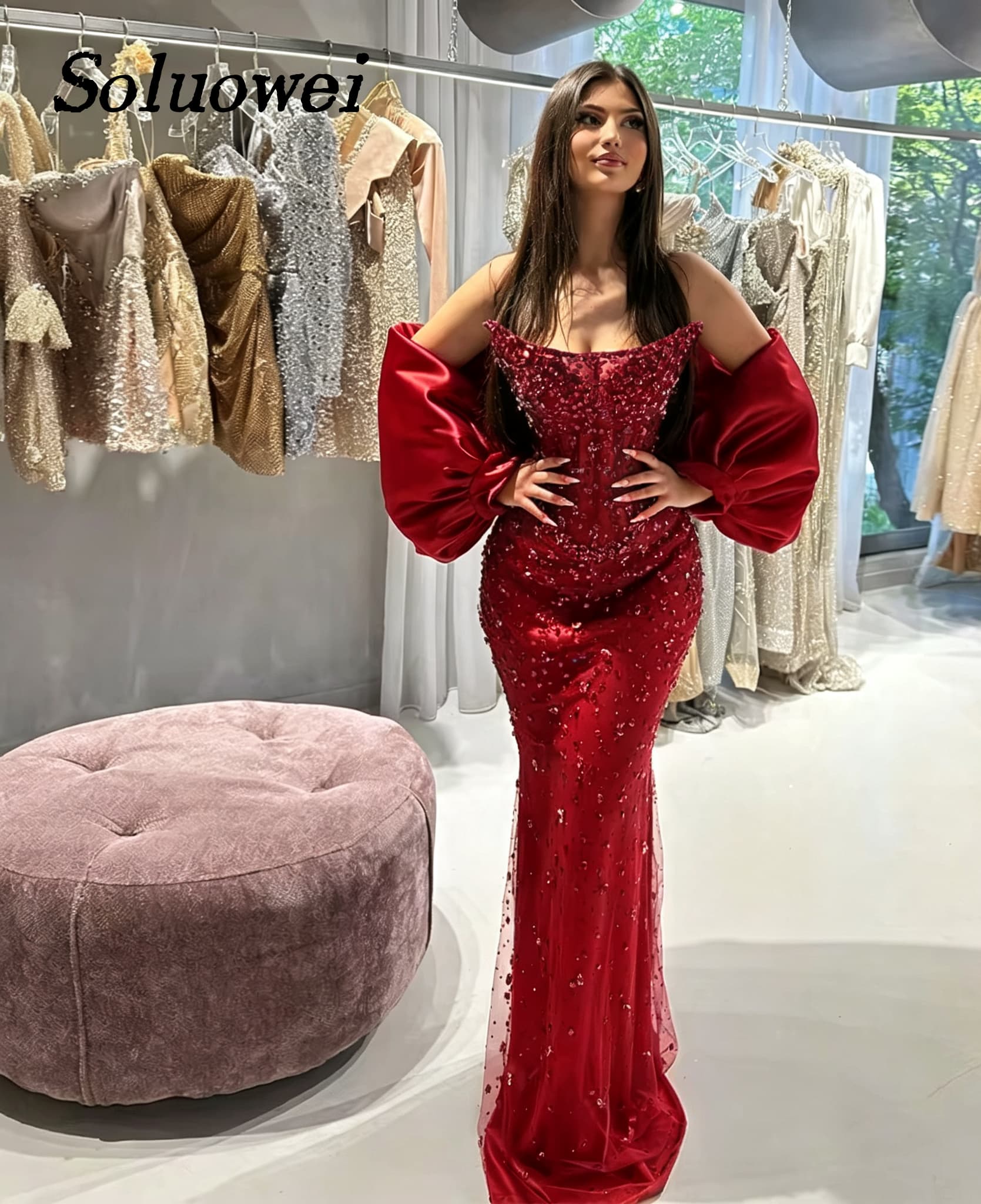 Briar Cosplay Prop - Encantadores Vestidos de Fiesta de Sirena