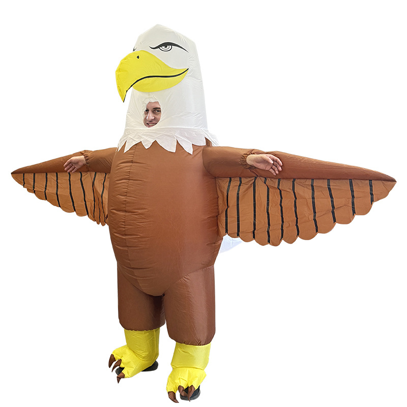 Disfraces inflables de águila, - Cosplay Prop reseña y precio