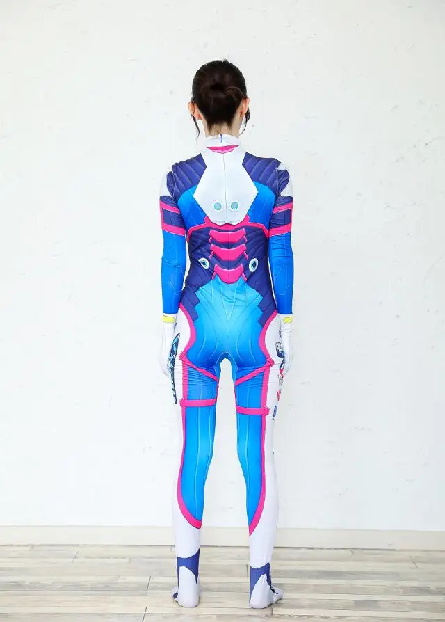 Disfraz de Halloween con impre - Dva Cosplay Prop reseña y precio
