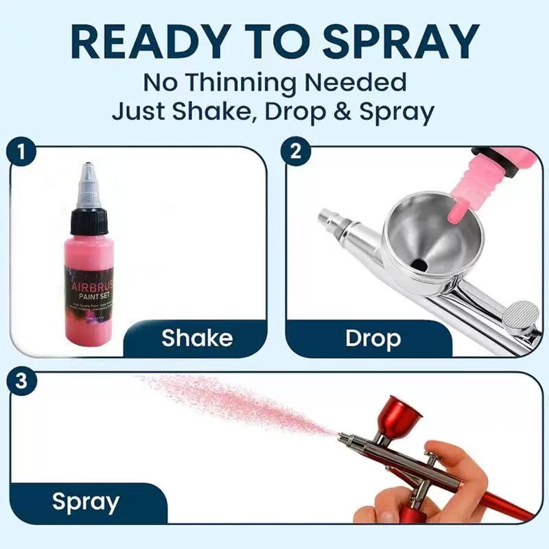 Juego de Pigmentos para Pistol - Metallic Spray Paint reseña y precio
