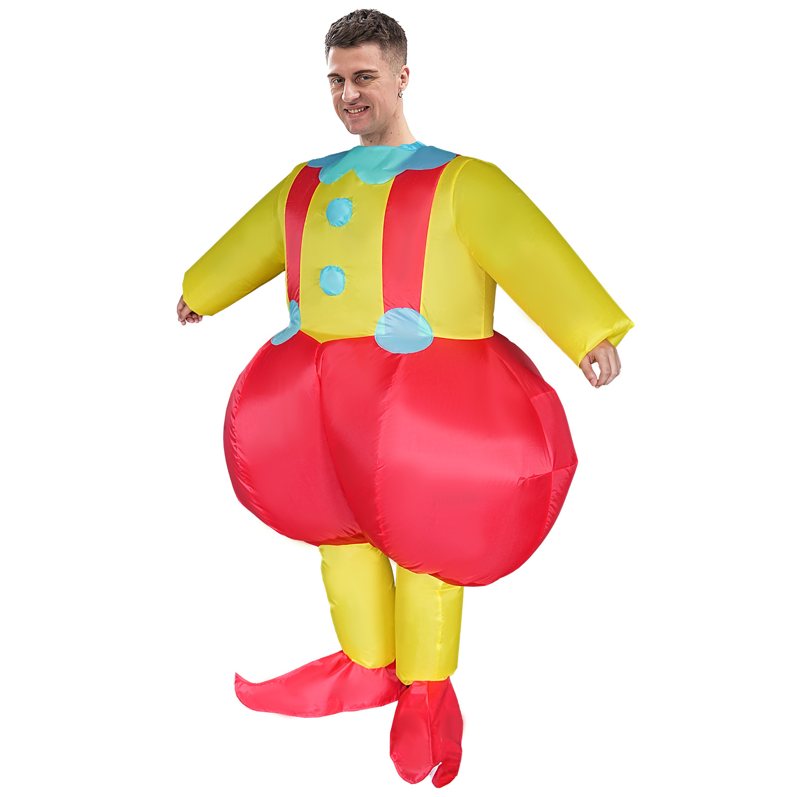 Disfraz inflable de payaso con - Cosplay Prop reseña y precio