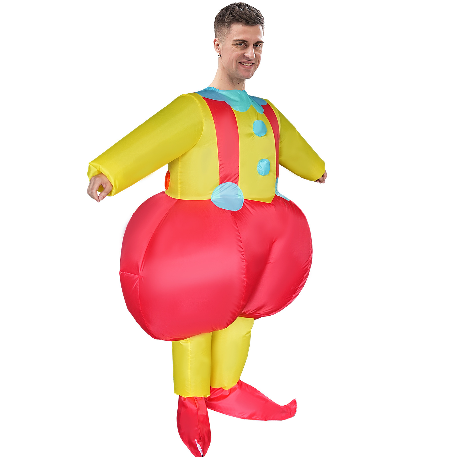 Disfraz inflable de payaso con - Cosplay Prop reseña y precio