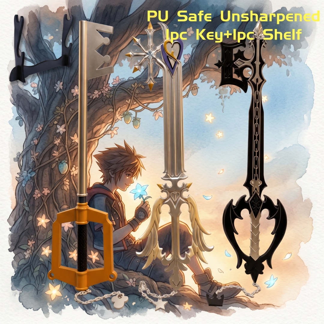Espada Keyblade de Sora de Kin - Keyblade Cosplay Prop reseña y precio