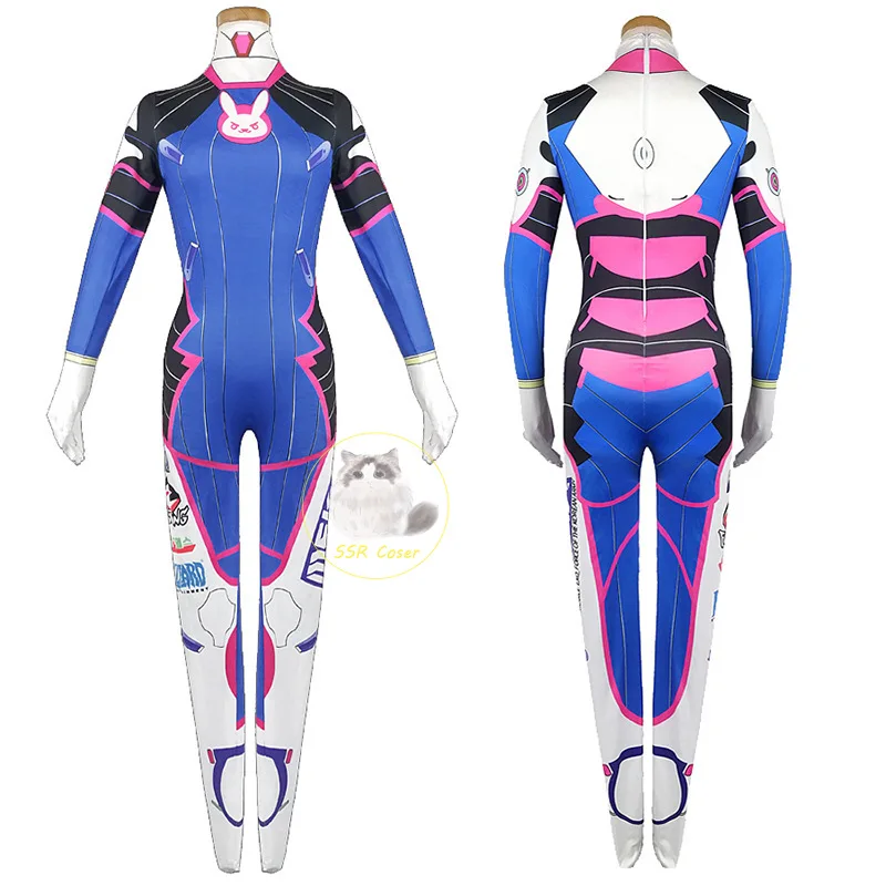 Disfraz de Dva para mujer, tra - Dva Cosplay Prop reseña y precio