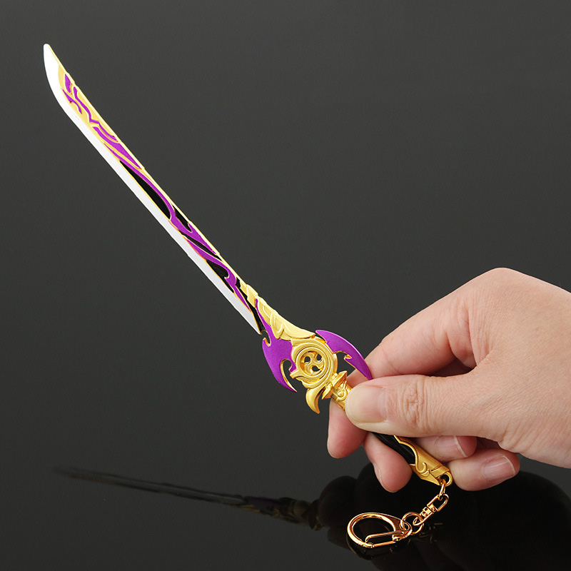 Llaveros de espada de impacto, - Keyblade Cosplay Prop reseña y precio
