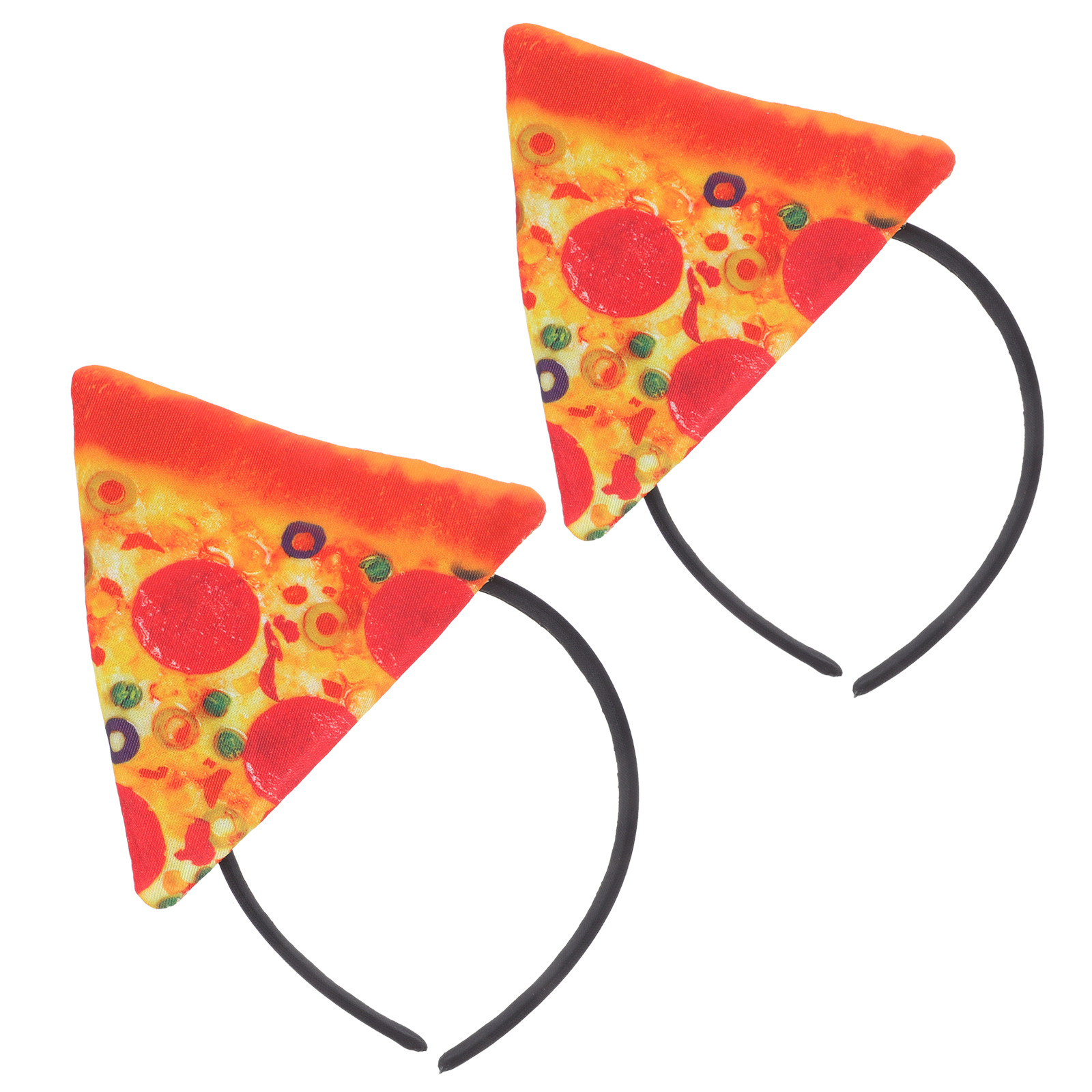 Diadema con diseño de pizza, a - Briar Cosplay Prop reseña y precio