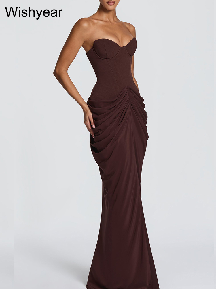 Vestido Largo Formal Marrón si - Briar Cosplay Prop reseña y precio